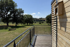 Elbblick von der Terrasse aus