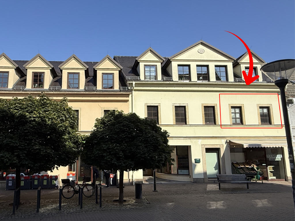 Helle Räume mit Charakter – Ihr neuer Arbeitsplatz mitten im Herzen des Riesaer Geschehens!