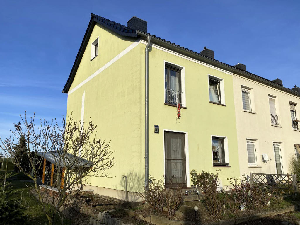 Gepflegtes “Schlusslicht” – Reihenendhaus in Stadtrandlage von Riesa