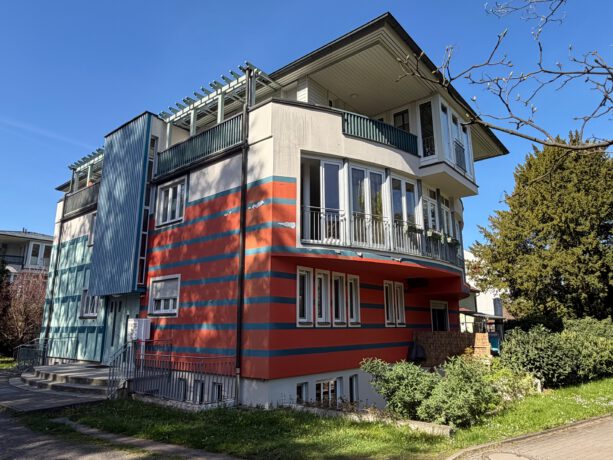 Außenansicht, Lage im 1. OG
