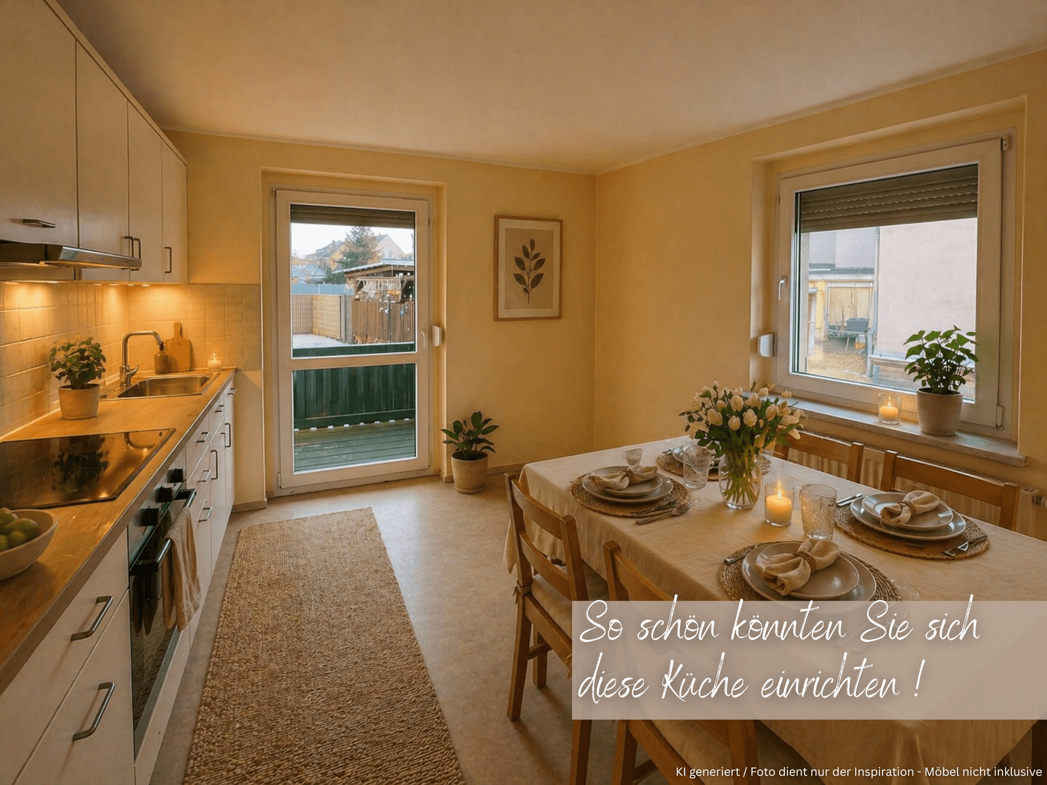 Charmante 2 Zimmer im Erdgeschoss mit Balkon, in ruhiger Wohnlage von Riesa-Poppitz!