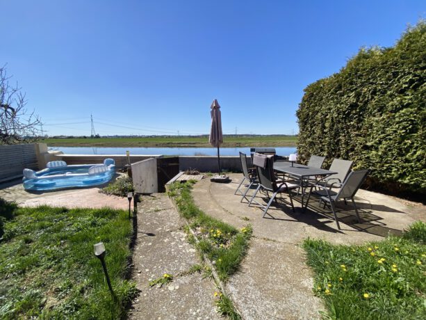 Terrasse mit Wasserblick