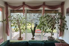 Blick vom Wohnzimmer