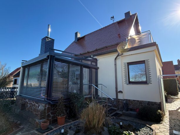 Wintergarten von außen