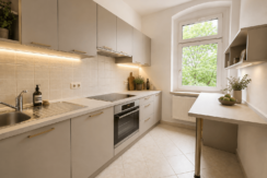 Küche mit einer neuen EBK / Kaltmiete: 430 EUR